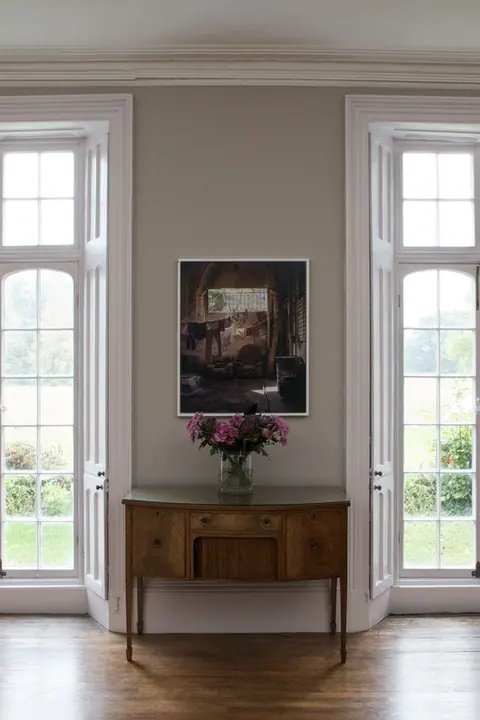 Ambiance peinte en Great White de Farrow & Ball