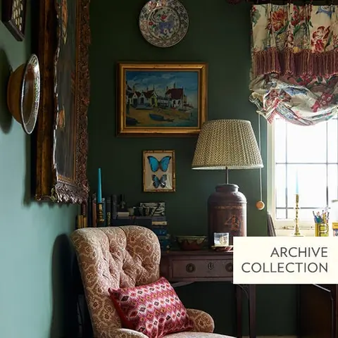 Ambiance peinte en Minster Green de Farrow & Ball