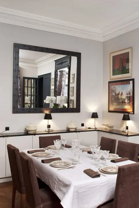 Ambiance peinte en Skimming Stone de Farrow & Ball