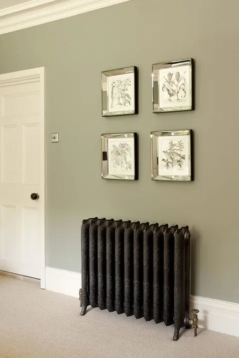 Ambiance peinte en Pigeon de Farrow & Ball