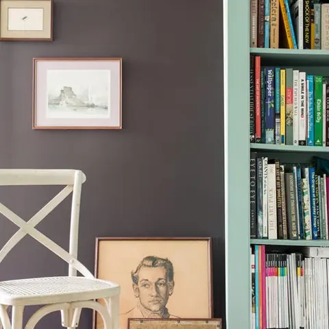 Ambiance peinte en Tanner's Brown de Farrow & Ball