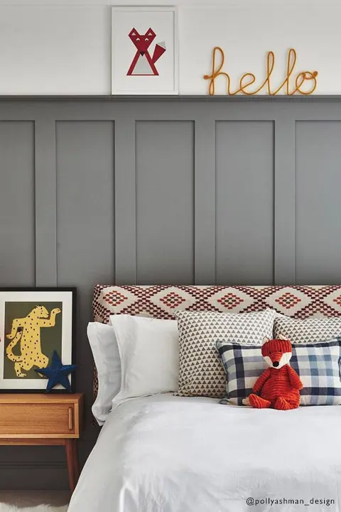 Ambiance peinte en Manor House Gray de Farrow & Ball