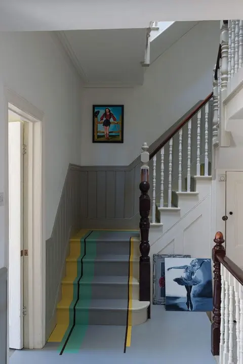 Ambiance peinte en Dove Tale de Farrow & Ball