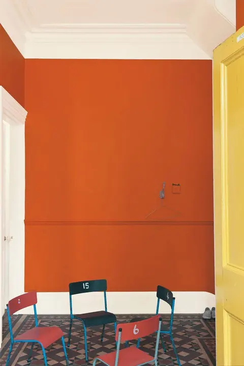 Ambiance peinte en Charlotte's Locks de Farrow & Ball