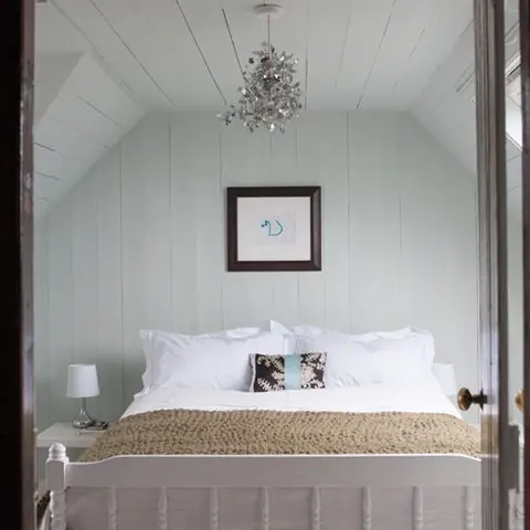 Ambiance peinte en Cabbage White de Farrow & Ball