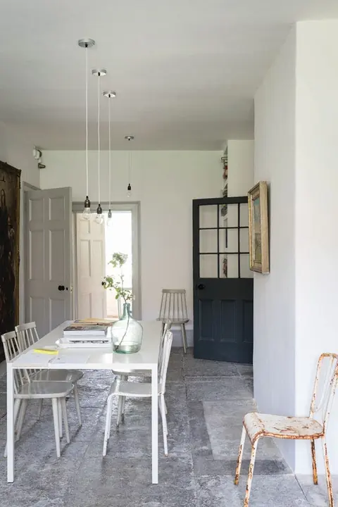 Ambiance peinte en Ammonite de Farrow & Ball