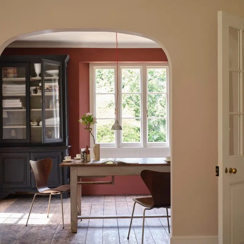 Ambiance peinte en Hopper Head de Farrow & Ball