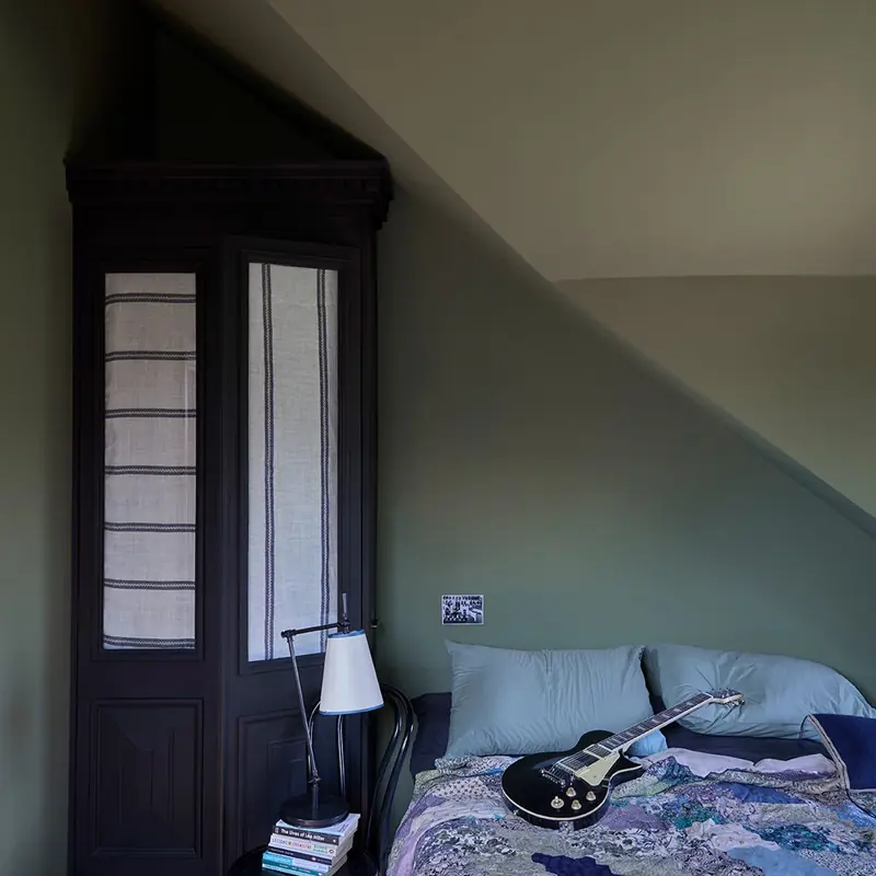 Ambiance peinte en Dibber de Farrow & Ball