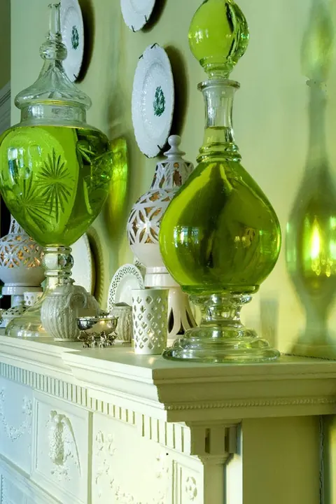 Ambiance peinte en Cooking Apple Green de Farrow & Ball