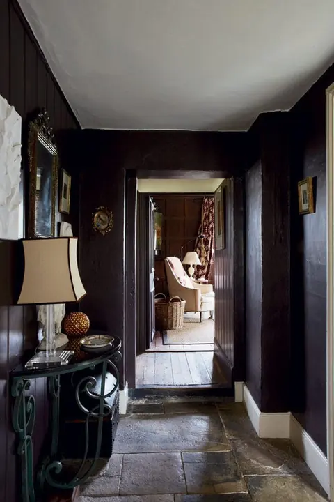 Ambiance peinte en Mahogany de Farrow & Ball