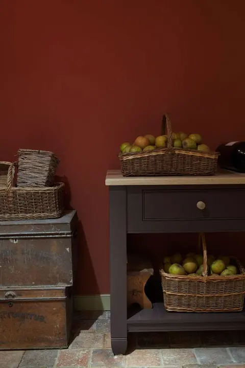 Ambiance peinte en Picture Gallery Red de Farrow & Ball