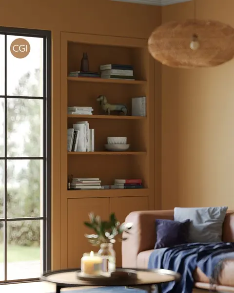 Ambiance peinte en Sand de Farrow & Ball