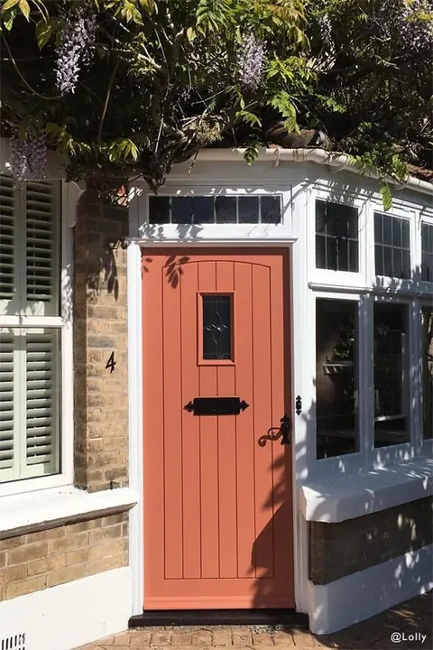 Ambiance peinte en Red Earth de Farrow & Ball