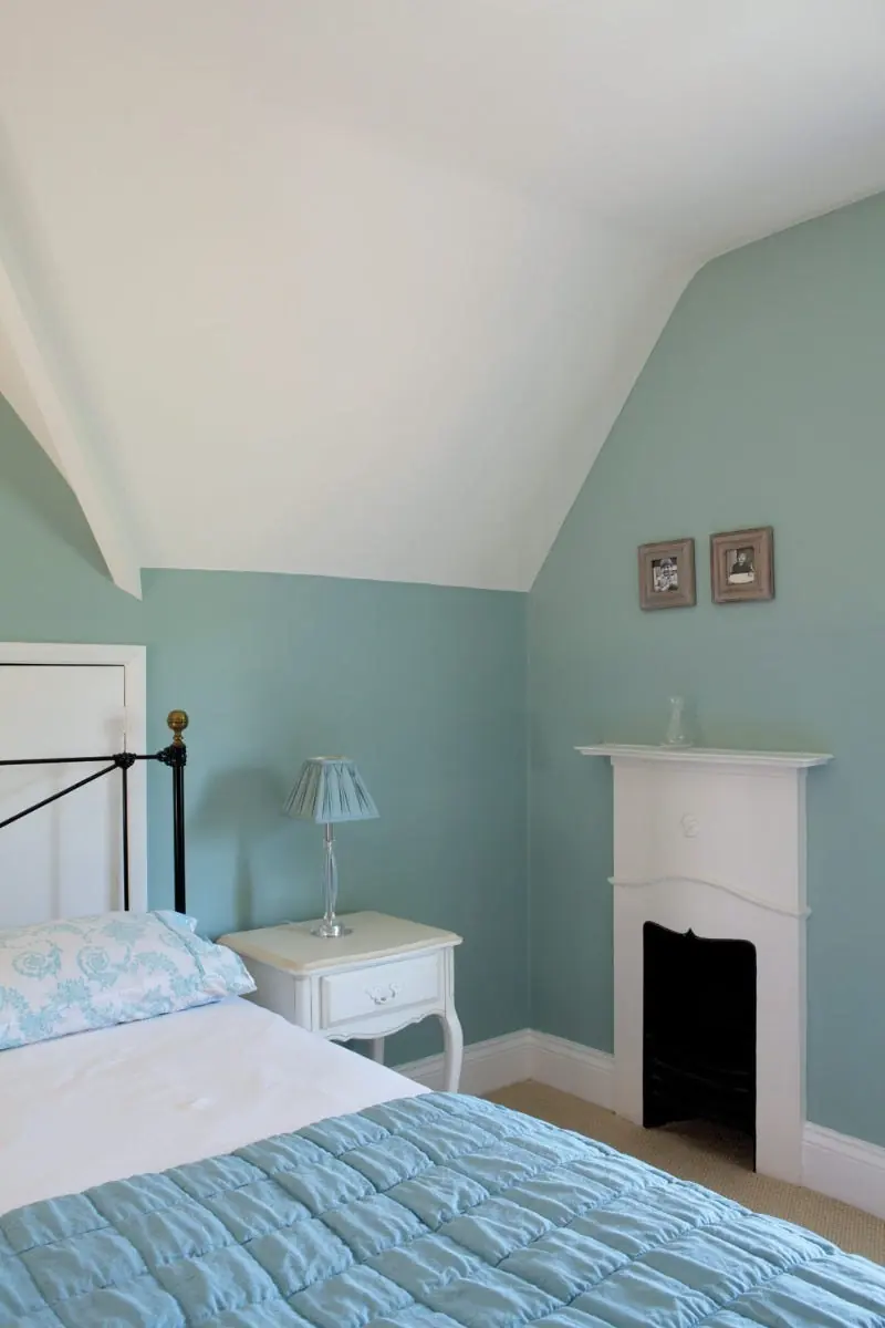 Ambiance peinte en Green Blue de Farrow & Ball