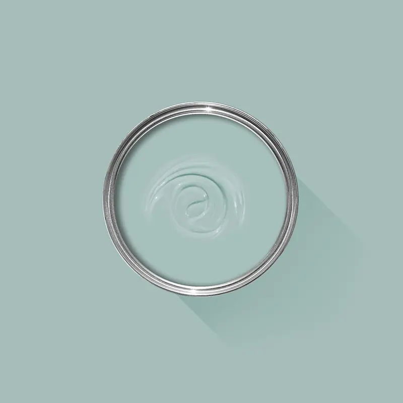 Ambiance peinte en Ancona Blue de Farrow & Ball