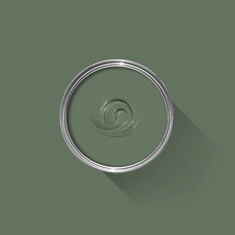 Ambiance peinte en Dyrehaven de Farrow & Ball