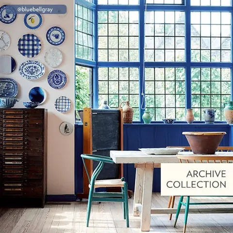 Ambiance peinte en Dinnerware de Farrow & Ball