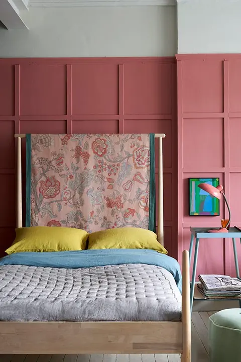 Ambiance peinte en Fruit Fool de Farrow & Ball