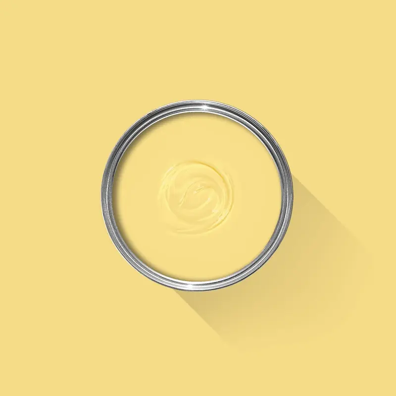 Ambiance peinte en Sherbert Lemon de Farrow & Ball