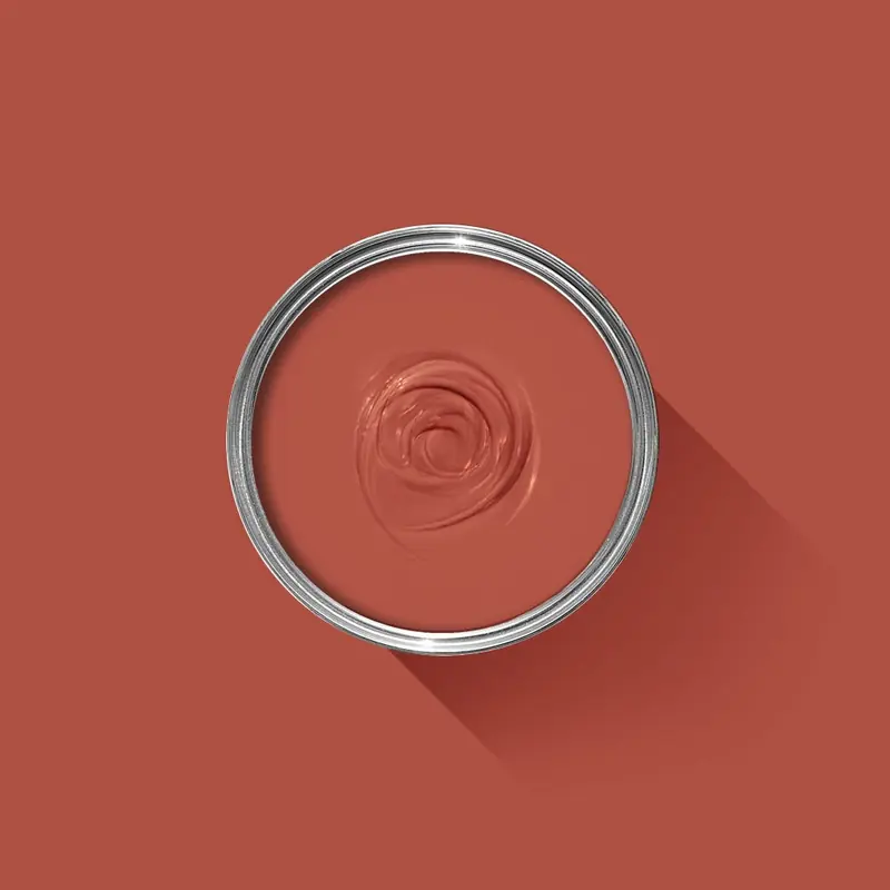 Ambiance peinte en Harissa de Farrow & Ball
