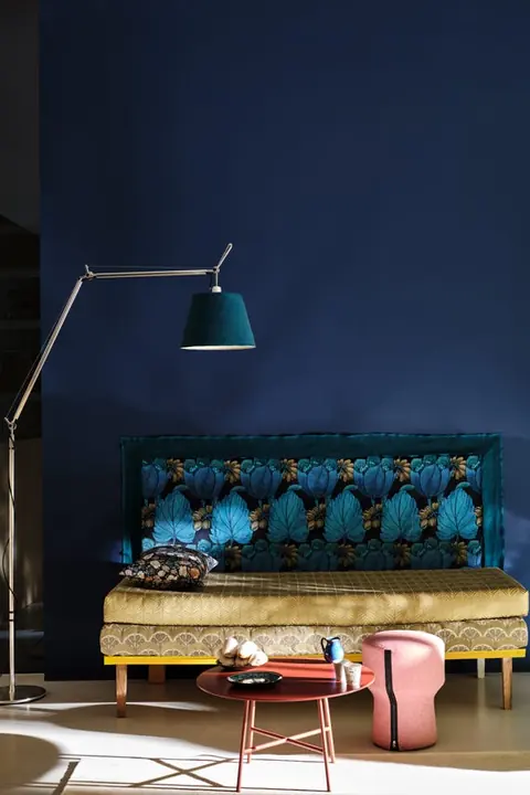 Ambiance peinte en Serge de Farrow & Ball