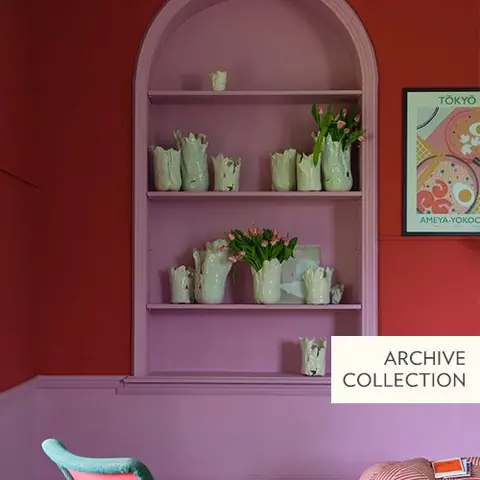 Ambiance peinte en Shallot de Farrow & Ball