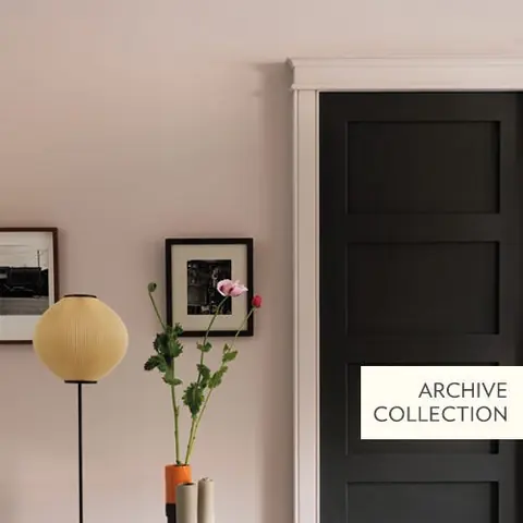 Ambiance peinte en Tar de Farrow & Ball