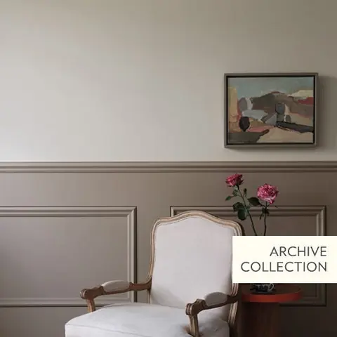 Ambiance peinte en Light Sand de Farrow & Ball