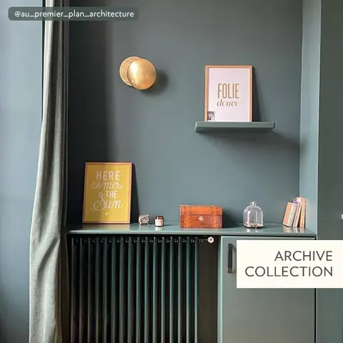Ambiance peinte en Grove Green de Farrow & Ball