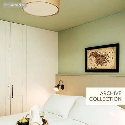 Ambiance peinte en Vitty Green de Farrow & Ball