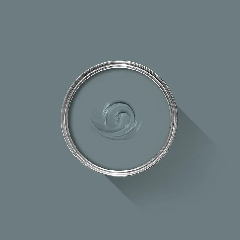 Ambiance peinte en Barrow Blue de Farrow & Ball