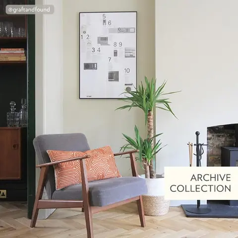 Ambiance peinte en Skimmed Milk White de Farrow & Ball