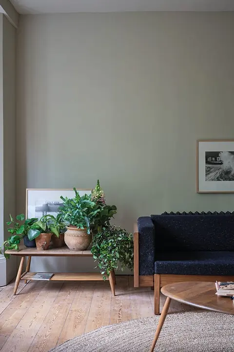 Ambiance peinte en Ash Grey de Farrow & Ball