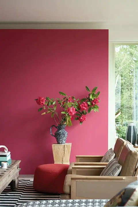 Ambiance peinte en Lake Red de Farrow & Ball