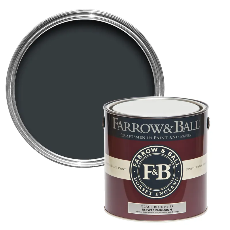 Pot Farrow & Ball Black Blue