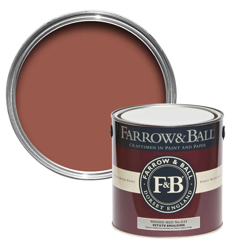 Pot Farrow & Ball Singed Red